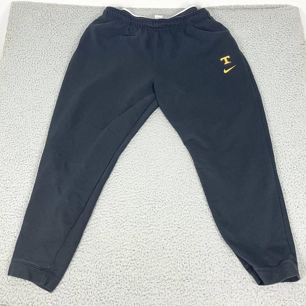 Tennessee Volunteers Nike Pants Mens 3XL Black NCAA Football Dri Fit Joggers